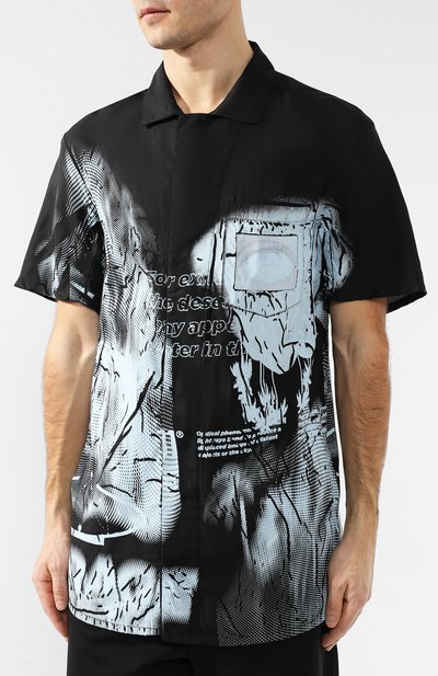 Рубашка с принтом 11 BY BORIS BIDJAN SABERI, арт. S4/F-1469/MIRAGE, фото 3