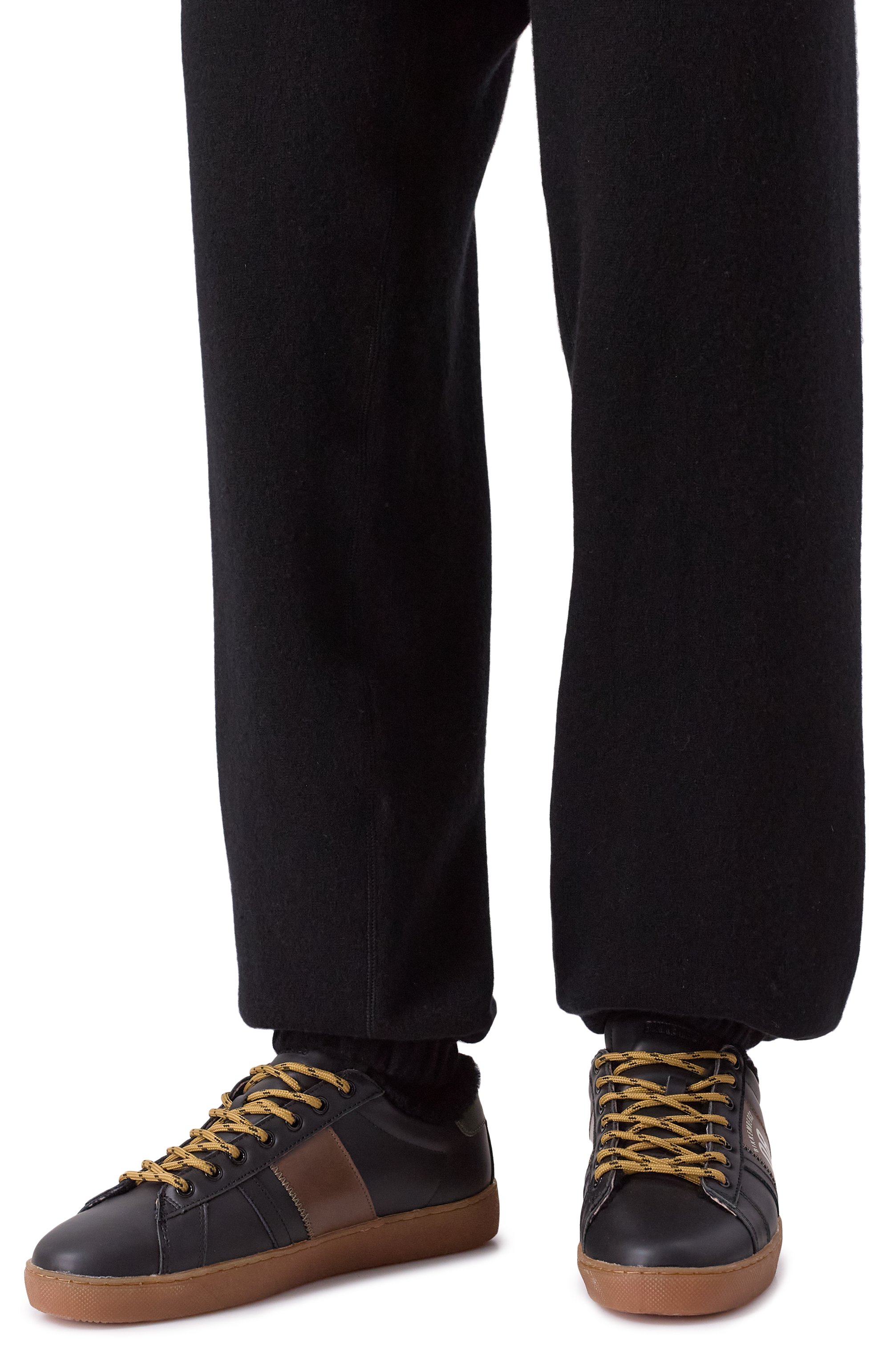 Кожаные кеды recoba DIRK BIKKEMBERGS, арт. 29203/CP/C/FUR, фото 3