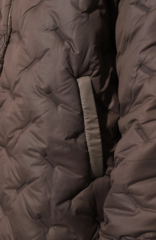 Двусторонняя куртка sherpa. Коричневый, фото 5