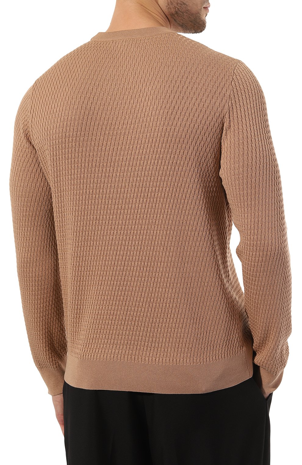 Джемпер из хлопка и шелка ZILLI, арт. MBZ-RN230-ALL01/ML01, фото 4