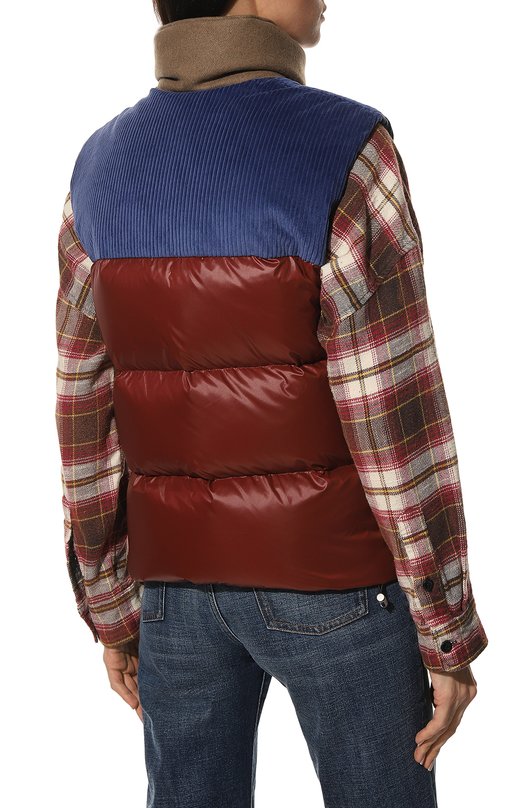 Пуховый жилет DRM Разноцветный, фото 4