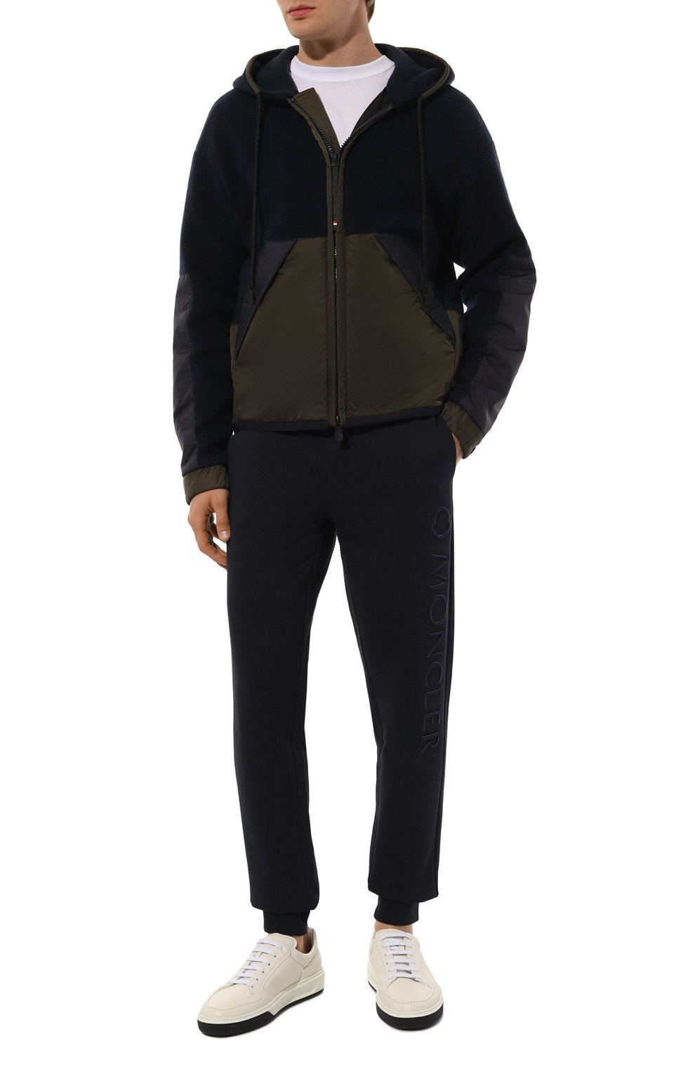 Хлопковые джоггеры MONCLER, арт. 8H000-19-809KR, фото 2