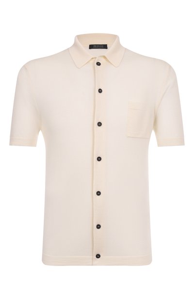 Мужская рубашка из шерсти и шелка KNT, арт. UMM059501