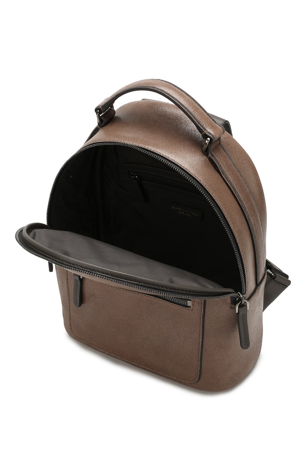 Рюкзак BRUNELLO CUCINELLI коричневого цвета по цене 233500 руб., арт. MBTMD2078, фото 4 Рюкзак BRUNELLO CUCINELLI, арт. MBTMD2078, фото 4