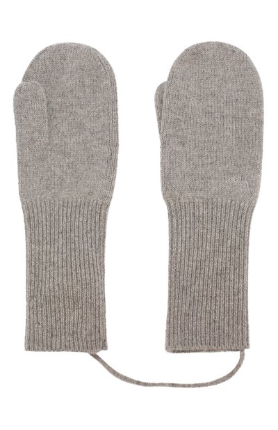 Кашемировые варежки OSCAR ET VALENTINE серого цвета по цене 4500 руб., арт. MOU01 with thumb, фото 2 Кашемировые варежки OSCAR ET VALENTINE, арт. MOU01 with thumb, фото 2