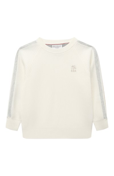 Хлопковый свитер BRUNELLO CUCINELLI, арт. B29M14400A, фото 1