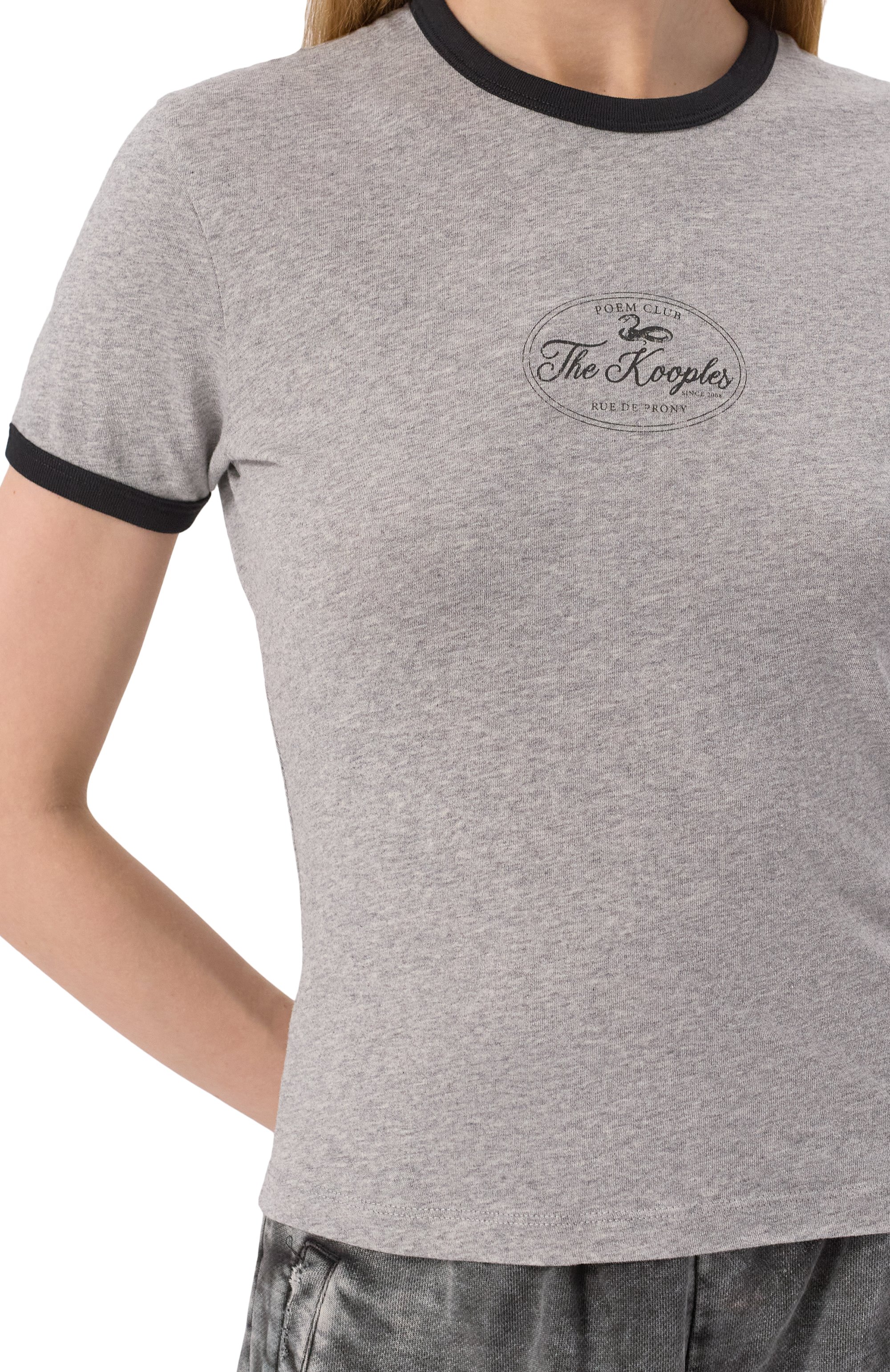 Хлопковая футболка THE KOOPLES, арт. FTSC30021K, фото 5