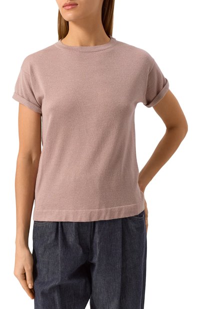 Пуловер из кашемира и шелка BRUNELLO CUCINELLI, арт. M4181BP189, фото 3