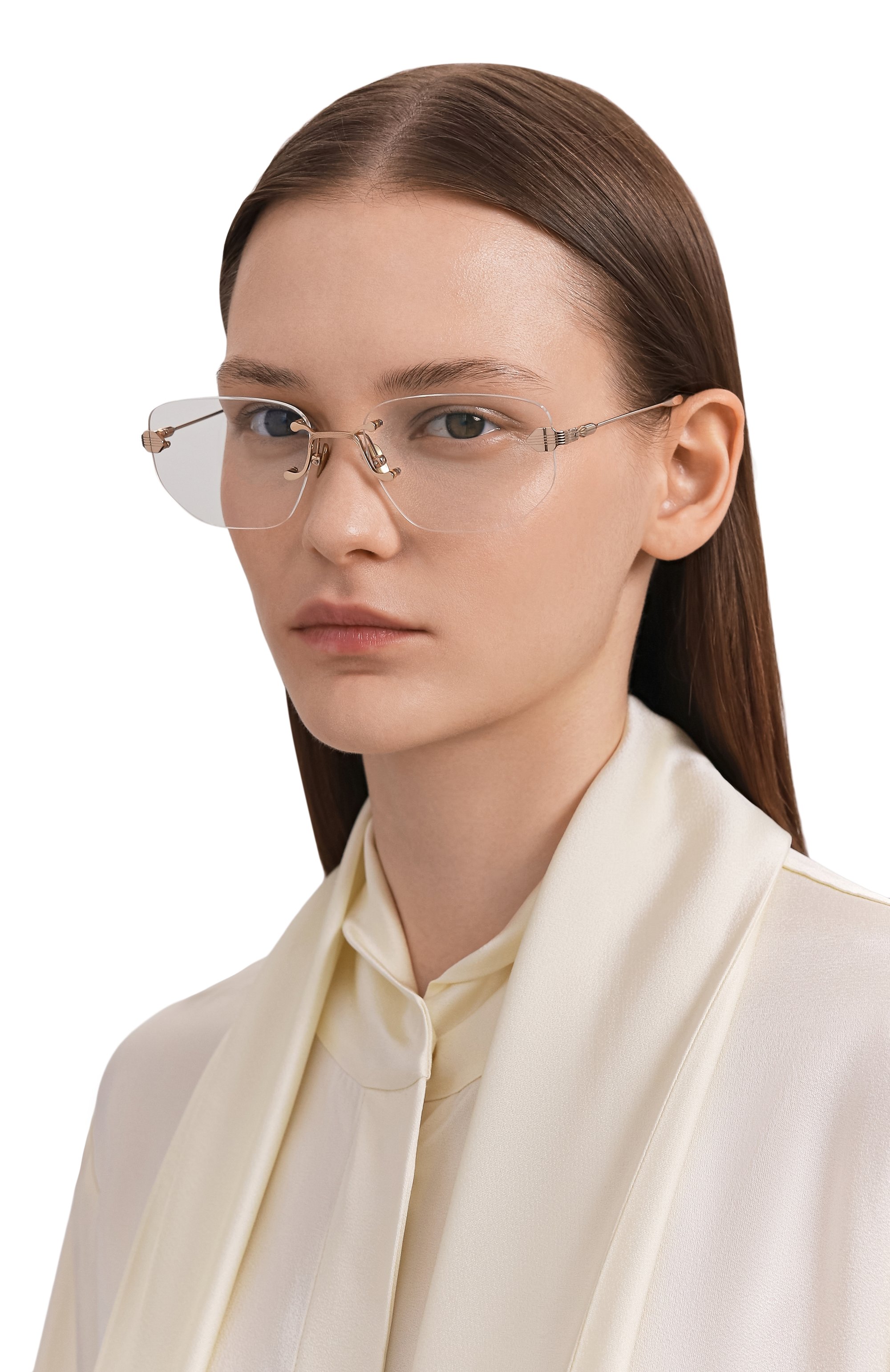 Оправа LUNETTERIE GENERALE золотого цвета по цене 77250 руб., арт. RENDEZ-V0US AU PARADIS MEDIUM T0RT0ISE, фото 3 Оправа LUNETTERIE GENERALE, арт. RENDEZ-V0US AU PARADIS MEDIUM T0RT0ISE, фото 3