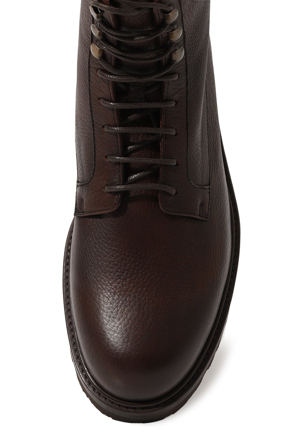 Кожаные ботинки BRUNELLO CUCINELLI, арт. MZUCRB2222, фото 6