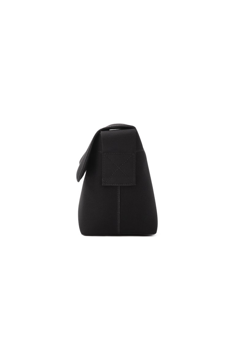 Мужская сумка utility medium JIL SANDER черного цвета, арт. J49WG0003/P6647 | Фото 4 (Материал: Текстиль; Размер: medium; Ремень/цепочка: На ремешке)