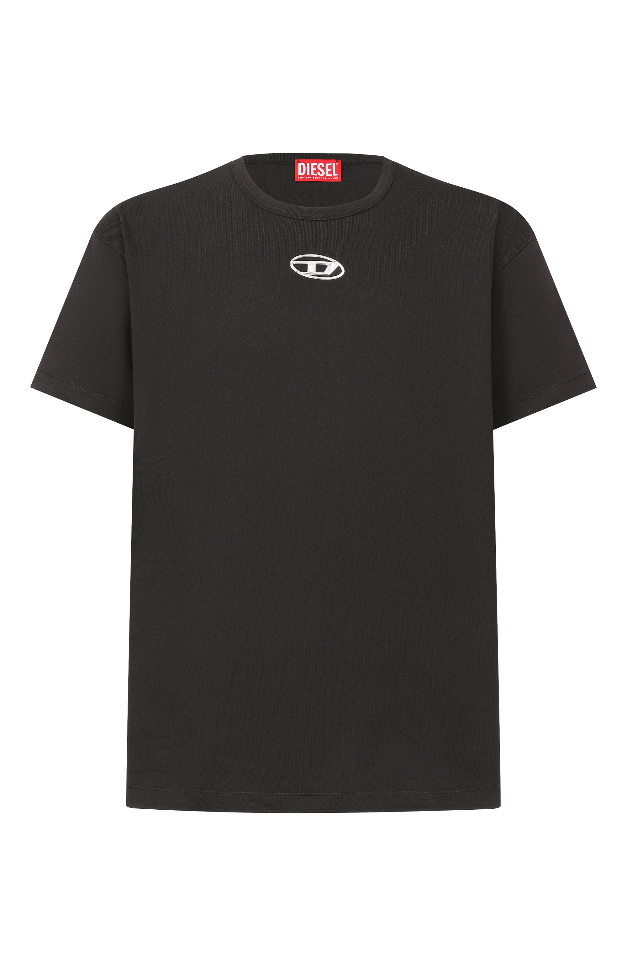 Хлопковая футболка DIESEL, арт. A20297/0JMBB, фото 1
