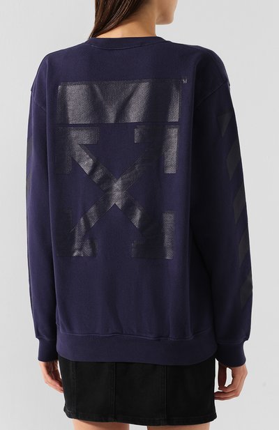 Хлопковый свитшот OFF-WHITE, арт. 0WBA046E19F300963232, фото 4