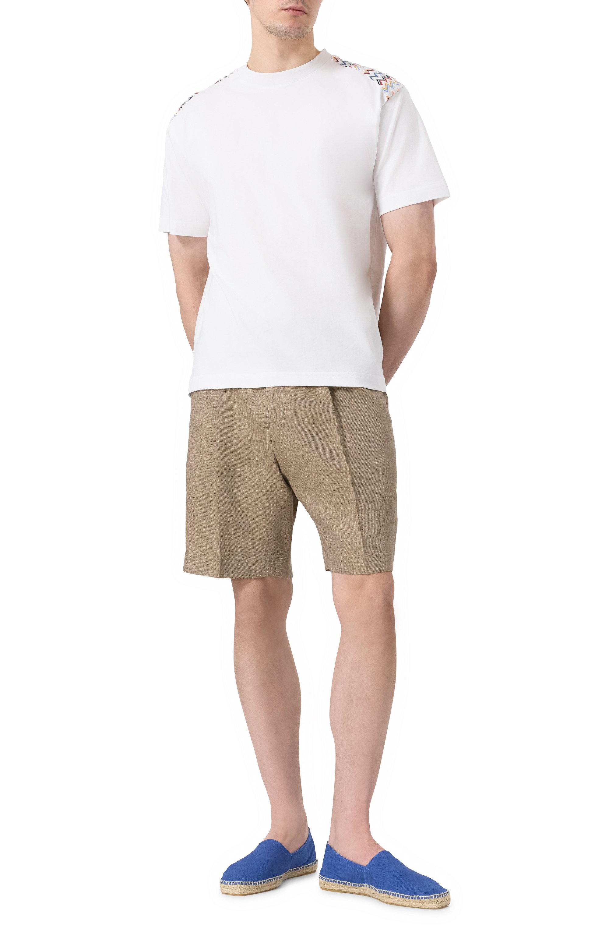 Льняные шорты FEFE`, арт. BERMUDA LINEN C0ULISSE/BERL502.12, фото 2