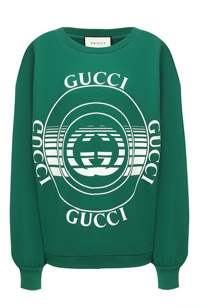 Женский хлопковый свитшот GUCCI, арт. 631695/XJCRR