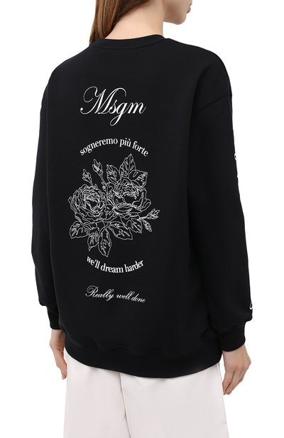 Хлопковый свитшот MSGM, арт. 2941MDM99 207799, фото 4