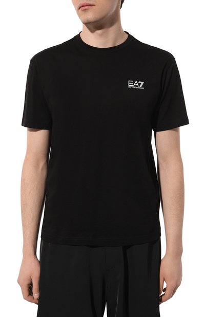 Хлопковая футболка EA7, арт. 8NPT18/PJ02Z, фото 3
