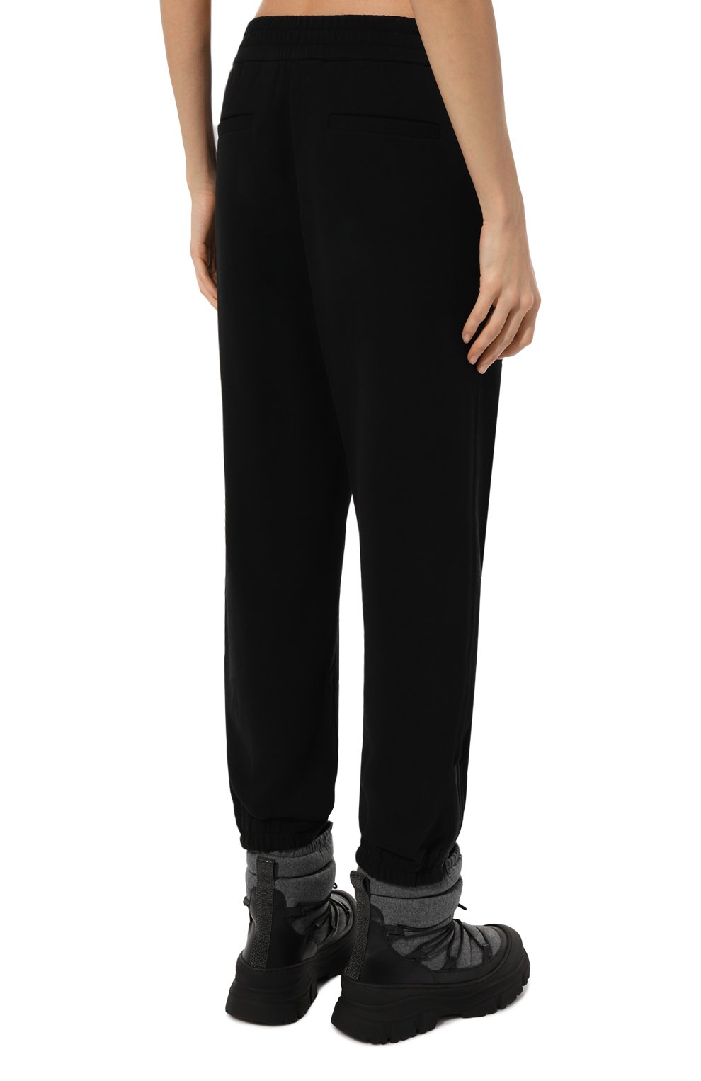 Хлопковые джоггеры BRUNELLO CUCINELLI, арт. MN05NHS899, фото 4