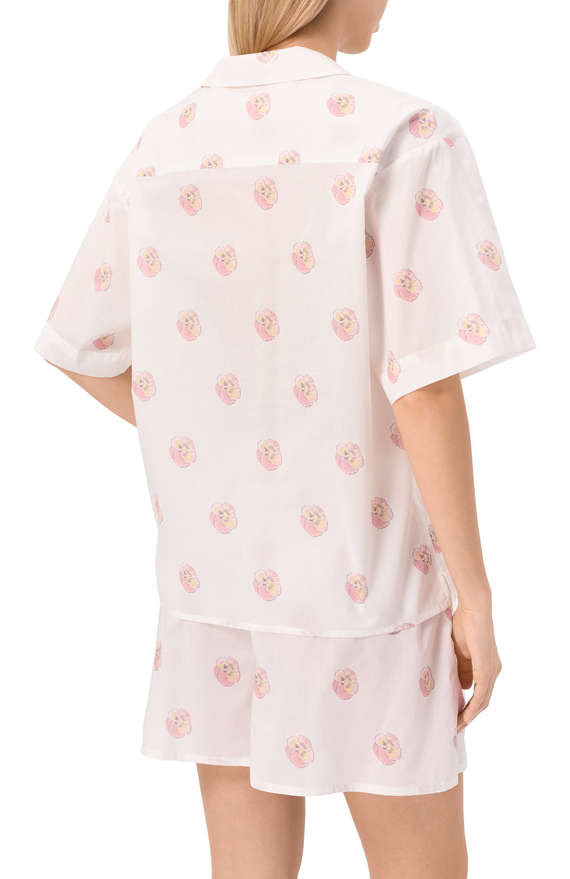 Хлопковая пижама ANY WOWZERS, арт. DMT02S-LEAWHITE, фото 4