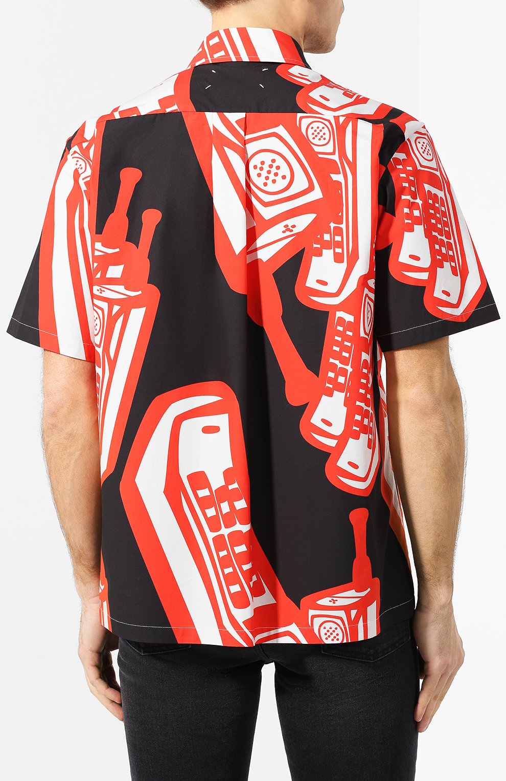 Хлопковая рубашка MAISON MARGIELA, арт. S30DL0425/S49870, фото 4