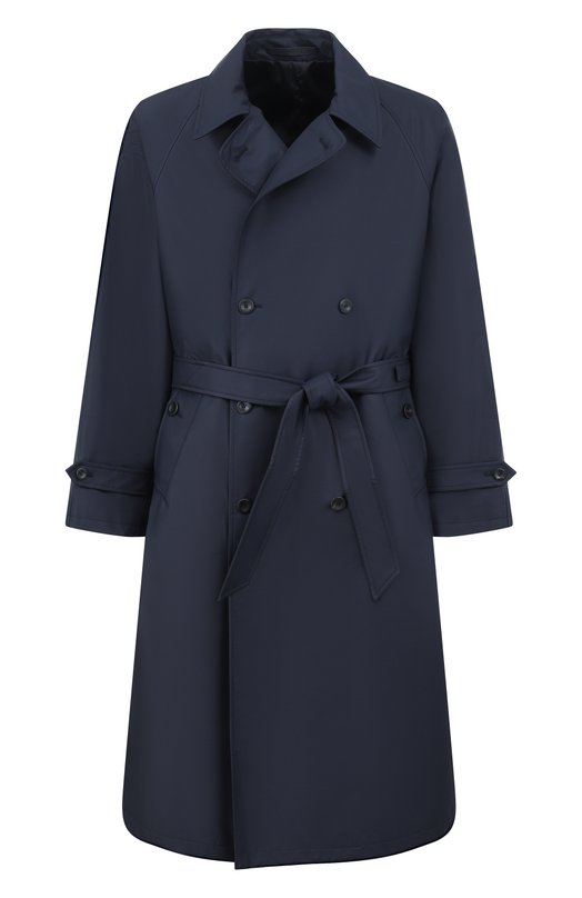 Шелковый плащ Giorgio Armani GM003081/TE20104 Синий GM003081/TE20104