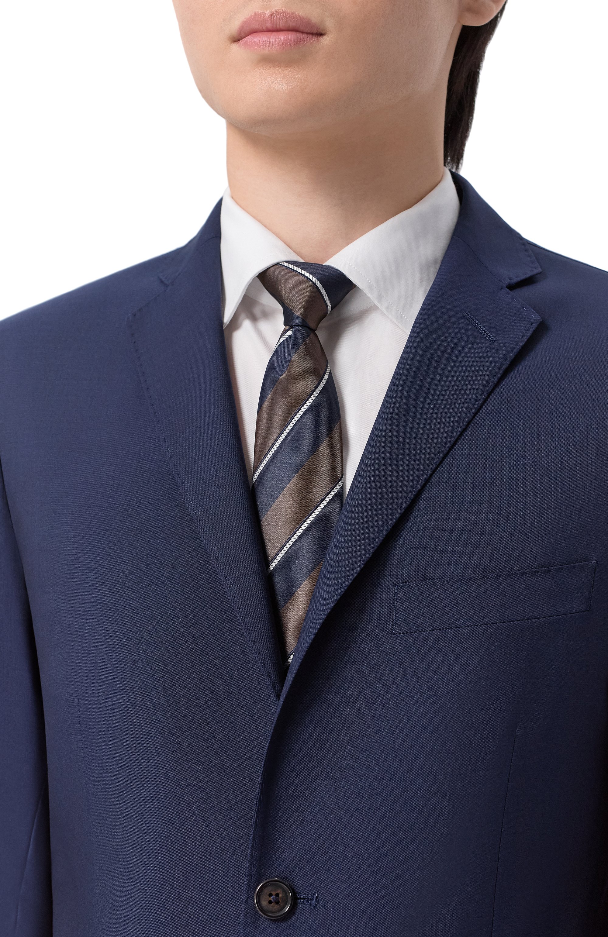 Шелковый галстук CANALI, арт. 18/HJ04578, фото 2