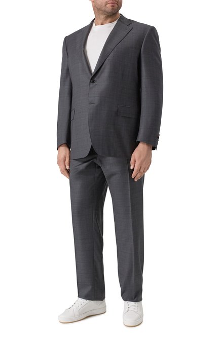 Мужской костюм из шерсти и шелка CANALI, арт. E11220/10 BX05604