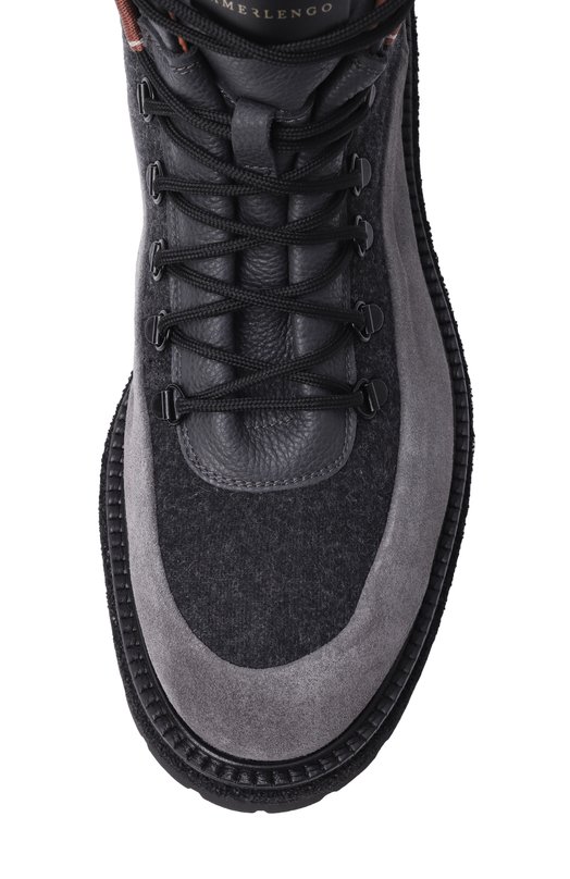 Комбинированные ботинки Camerlengo 16364/0PERA Серый  16364/0PERA Фото 6