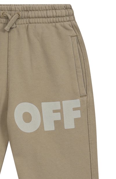 Хлопковые джоггеры OFF-WHITE, арт. 0BCH001S25FLE003/4-12, фото 3