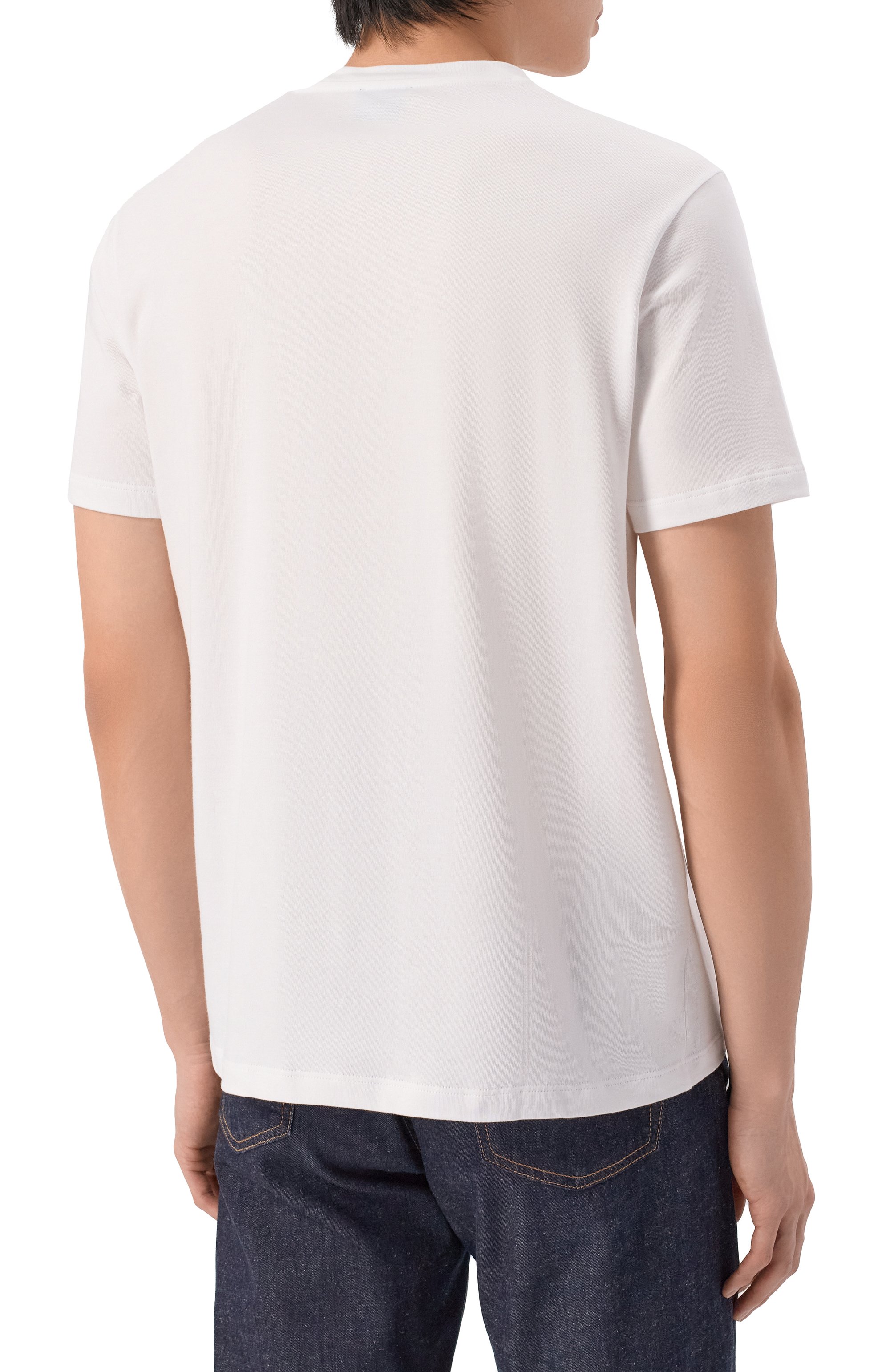 Хлопковая футболка PAUL&SHARK, арт. 25411078, фото 4