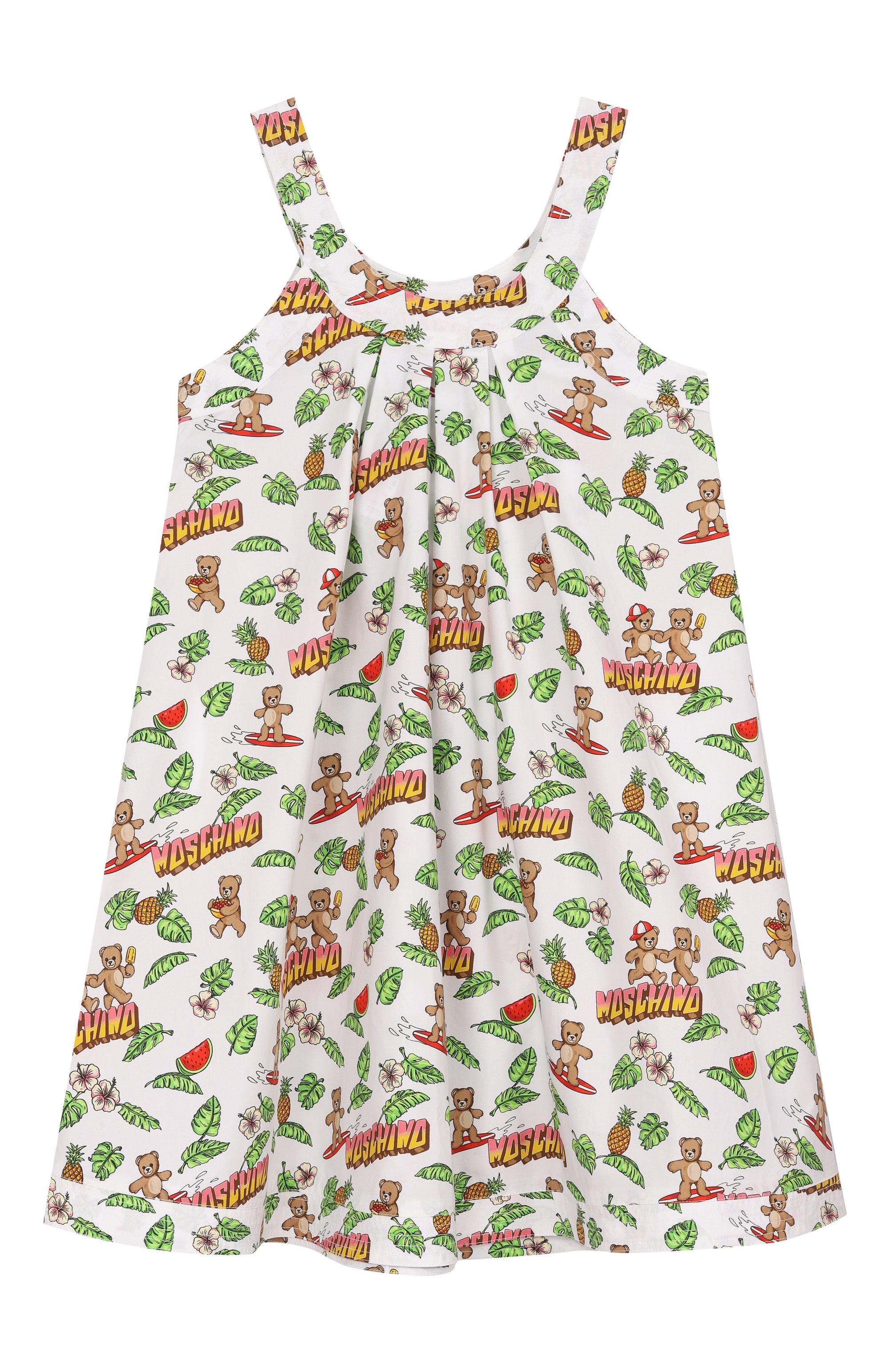 Хлопковый сарафан MOSCHINO, арт. HDV0HF/LLB65_001, фото 2