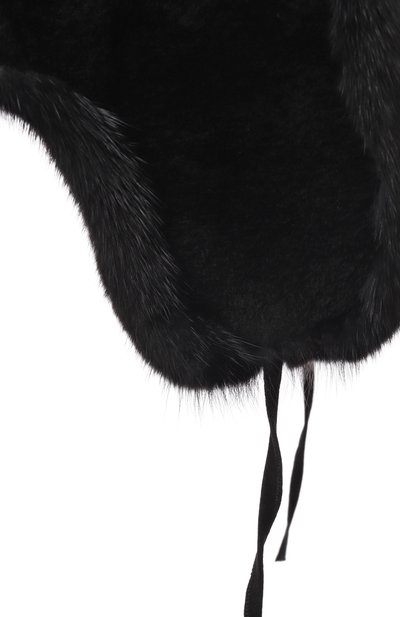 Меховая шапка-ушанка мишка-2 из норки FURLAND, арт. 0011200140300600112, фото 3