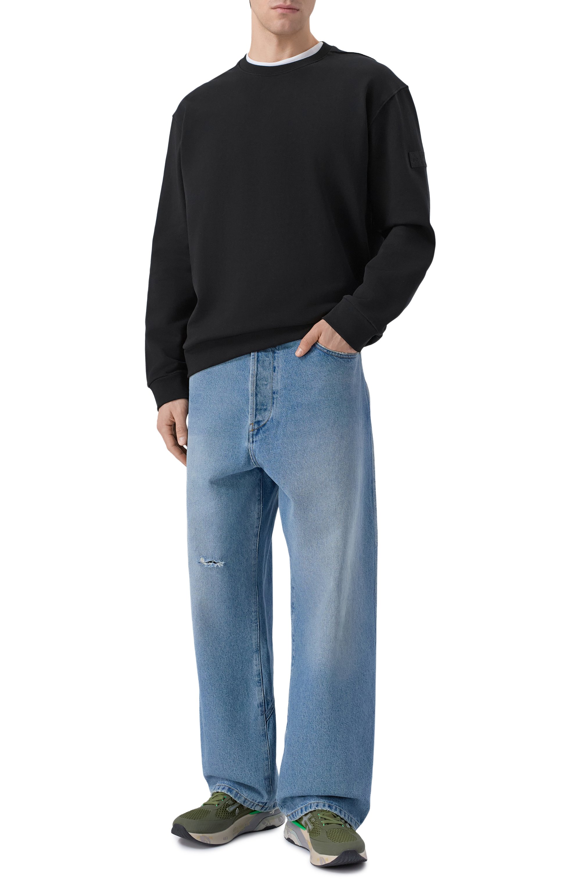 Хлопковый свитшот PREMIATA, арт. PA1053, фото 2