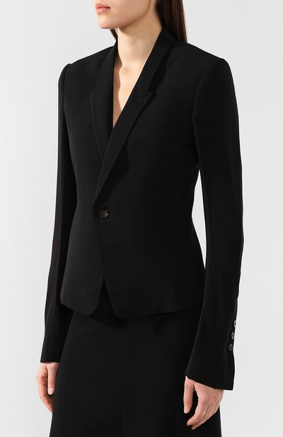 Жакет из смеси шерсти и вискозы RICK OWENS, арт. RP19S6736/WEGJA, фото 3