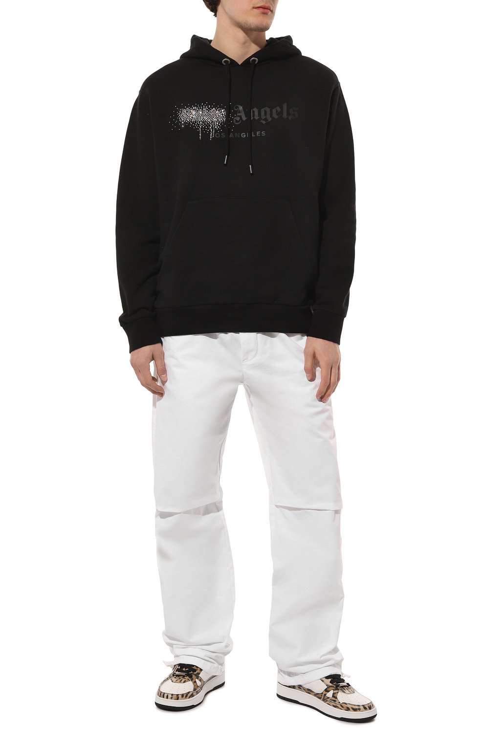 Кожаные кеды ROBERTO CAVALLI, арт. 18710 A, фото 2