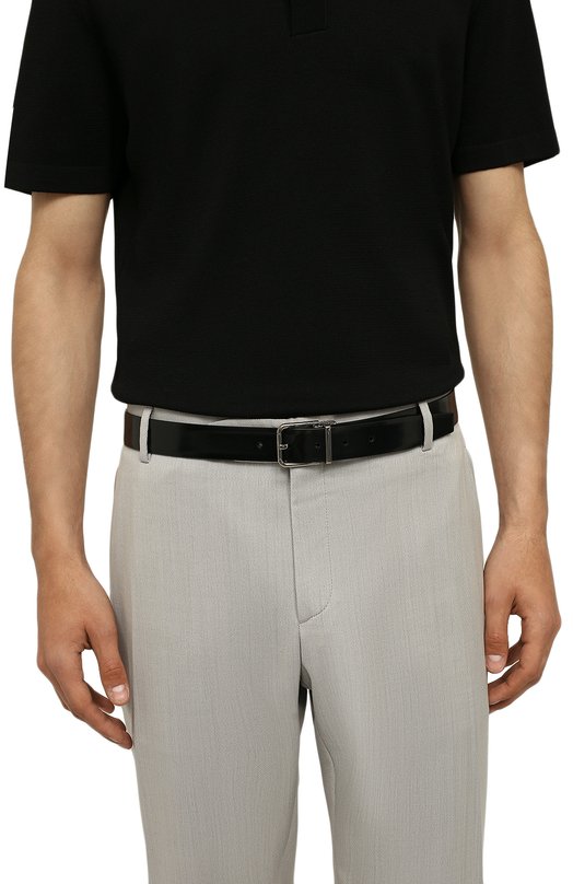 Кожаный ремень Dolce & Gabbana BC4703/AI935 Чёрный  BC4703/AI935 Фото 2