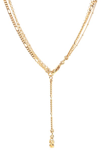 Колье DOLCE & GABBANA золотого цвета по цене 99650 руб., арт. WNQ4S4/W1111, фото 4 Колье DOLCE & GABBANA, арт. WNQ4S4/W1111, фото 4