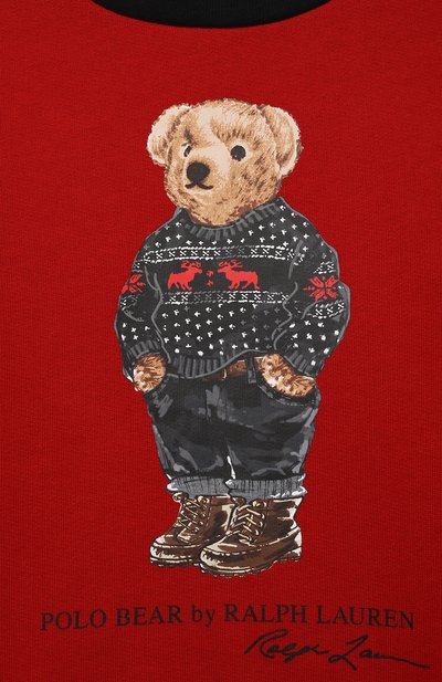 Хлопковый свитшот POLO RALPH LAUREN, арт. 322853820, фото 3