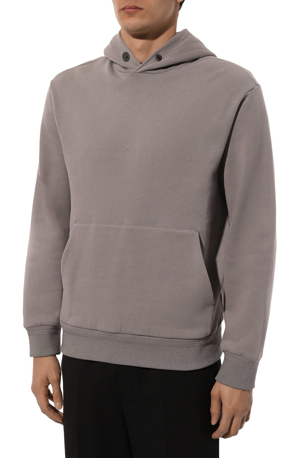 Худи из хлопка и кашемира ZEGNA, арт. UC520A6/C852, фото 3