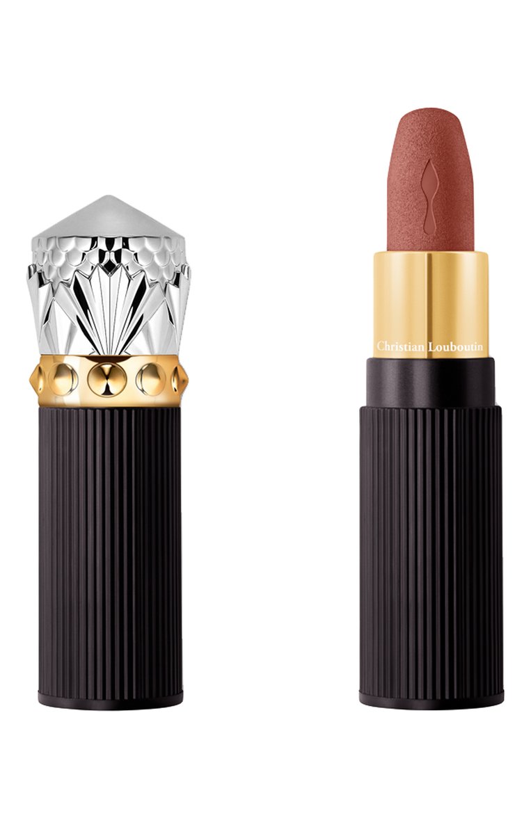 Матовая помада для губ rouge louboutin velvet matte on the go, оттенок beige very gil CHRISTIAN LOUBOUTIN  цвета, арт. 8435415063456 | Фото 1 (Финишное покрытие: Матовый; Региональные ограничения белый список (Axapta Mercury): Не проставлено)