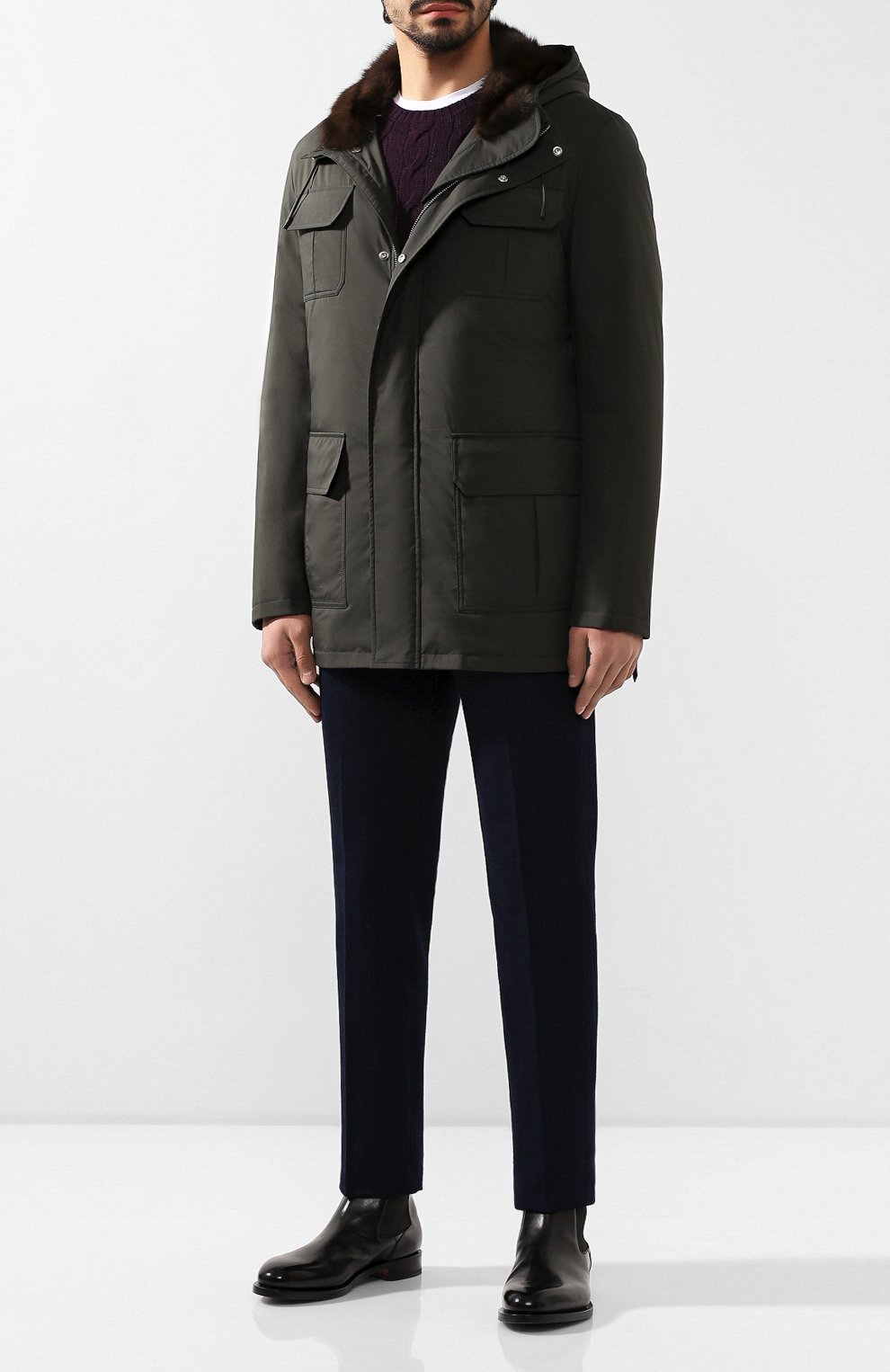 Пуховая парка ANDREA CAMPAGNA, арт. 10000H9NT2901, фото 2