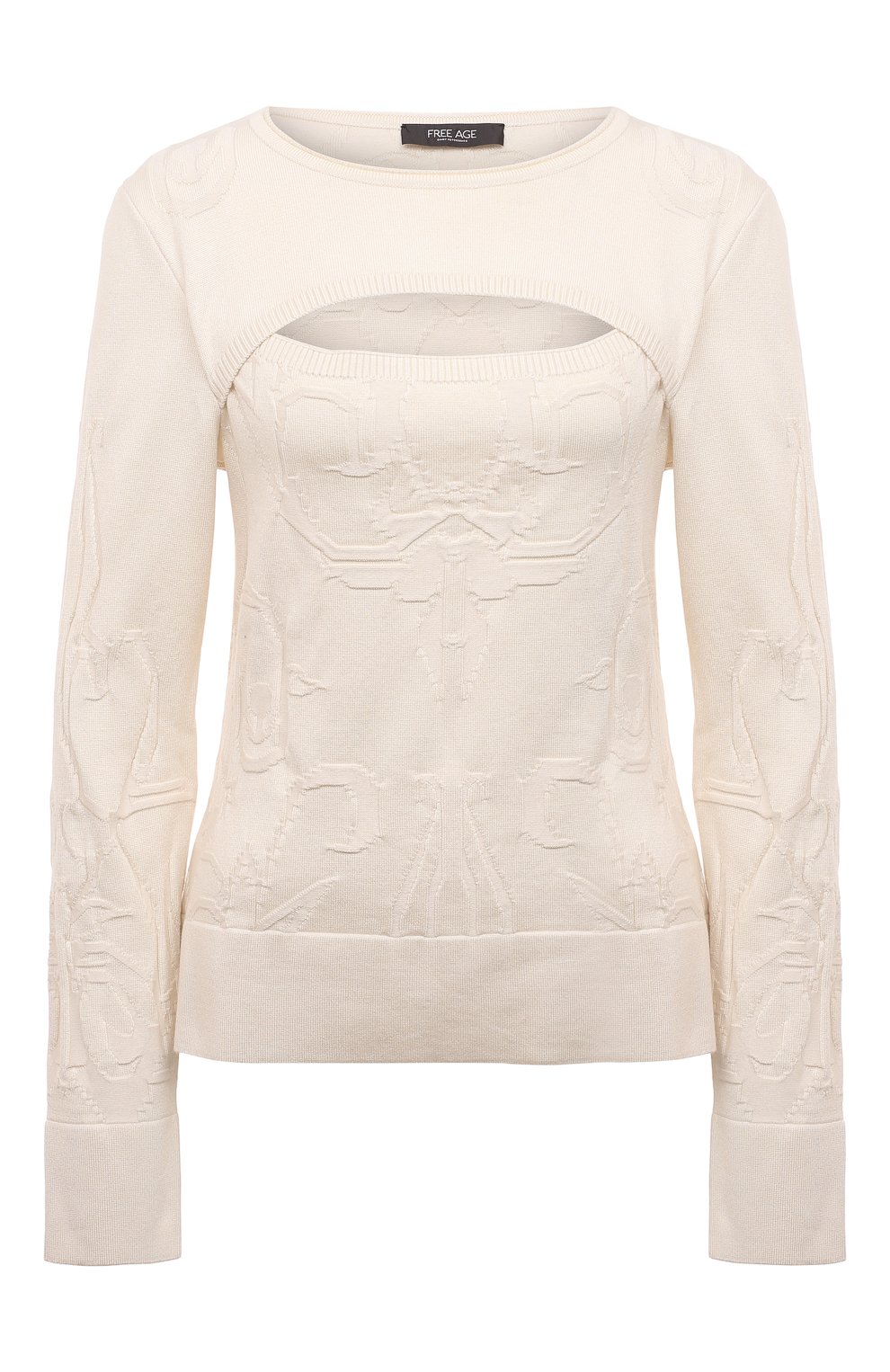 Пуловер из шелка и кашемира FREEAGE, арт. W23.JM028.6030.101, фото 1
