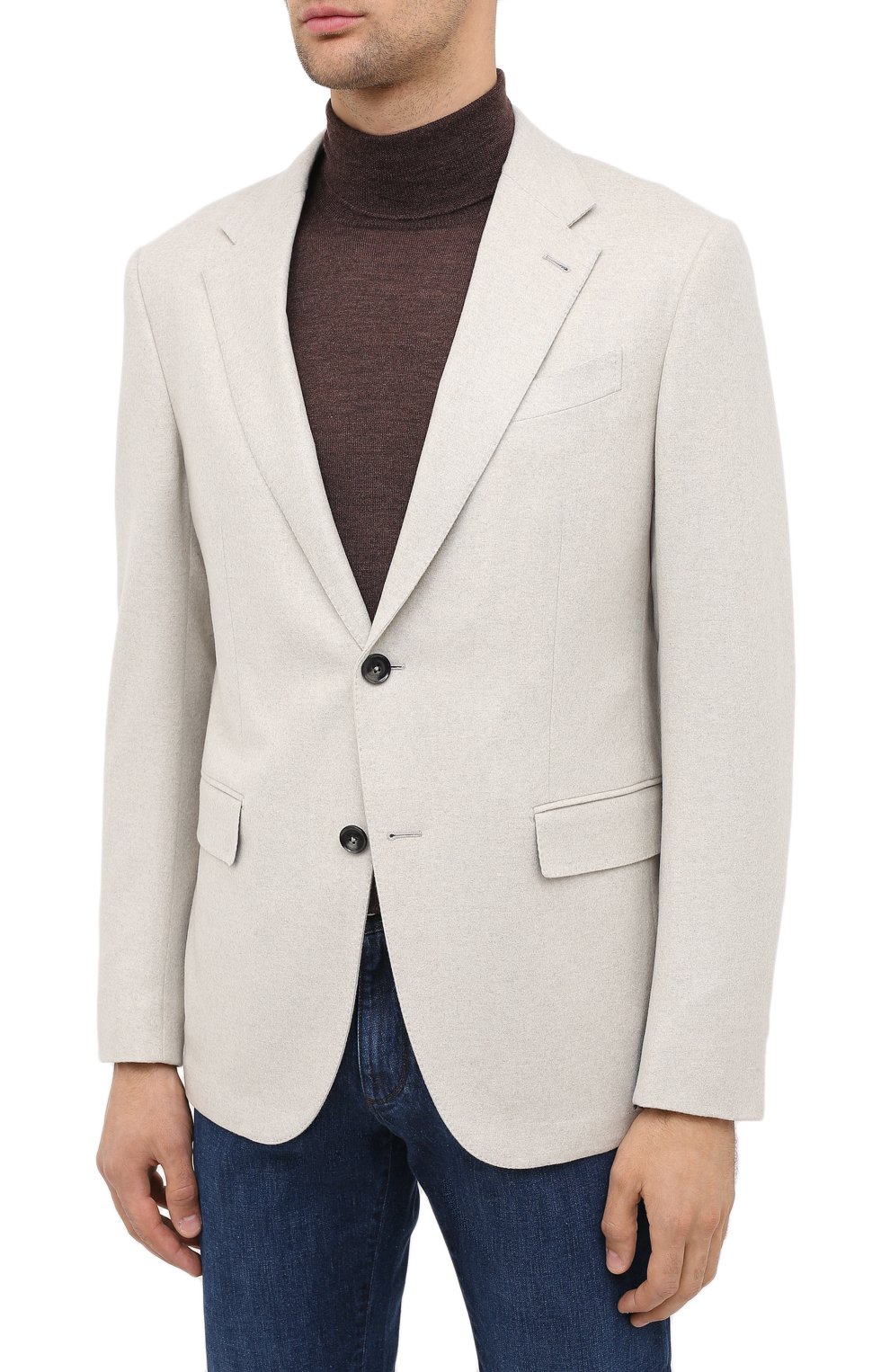 Пиджак из кашемира и шерсти ZEGNA, арт. 859117/10FTK0, фото 4