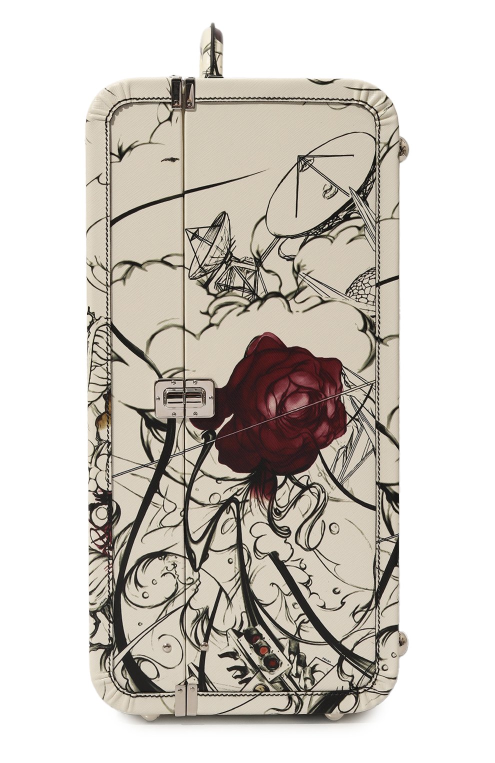 Кожаный чемодан PRADA, арт. 2VV865-2MDO-F02R4-OOO, фото 2