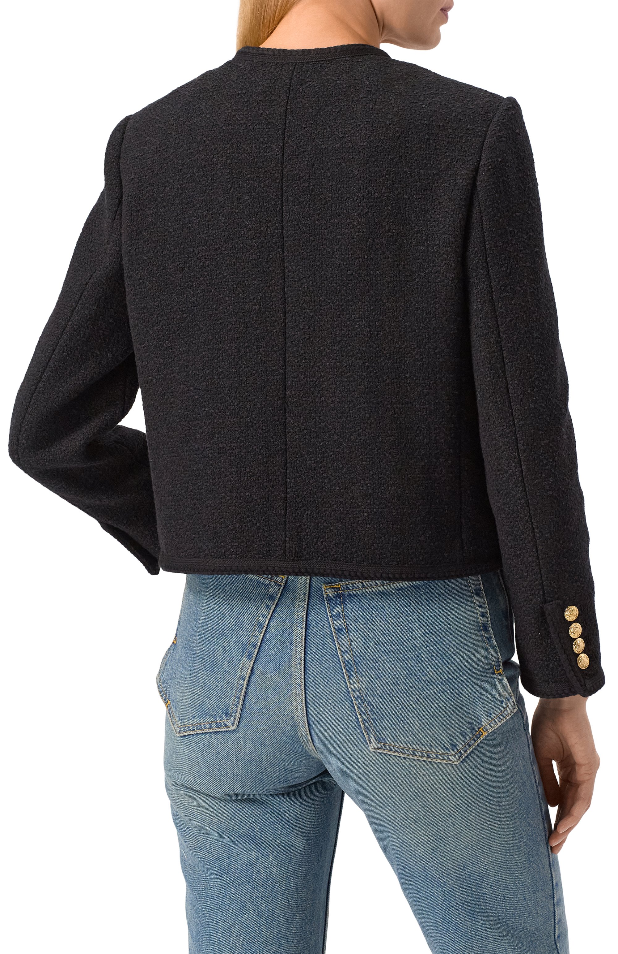 Твидовый жакет DUNST, арт. UDJA5A205BK, фото 4