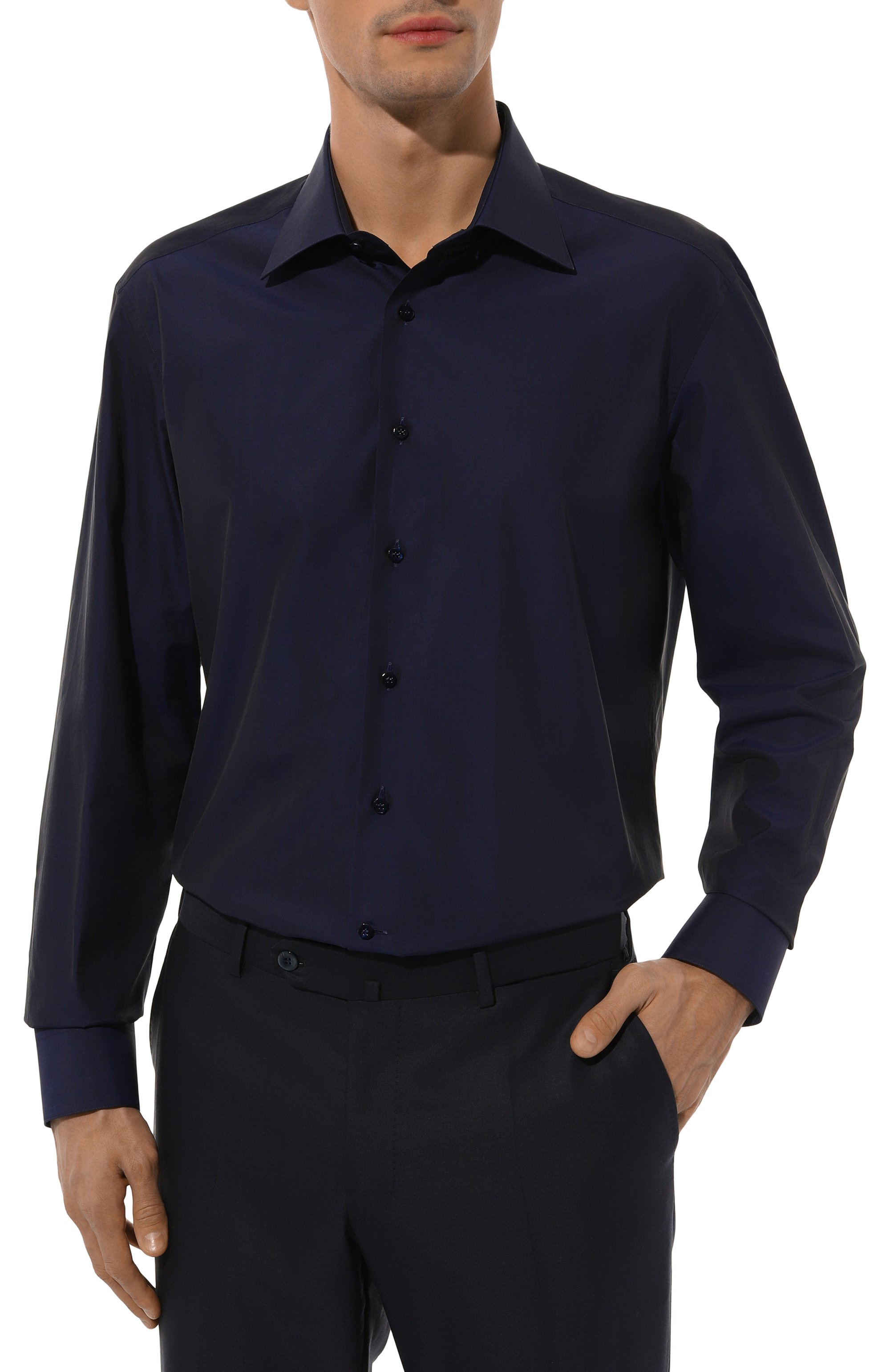 Хлопковая сорочка STEFANO RICCI, арт. MC003678/R1, фото 3