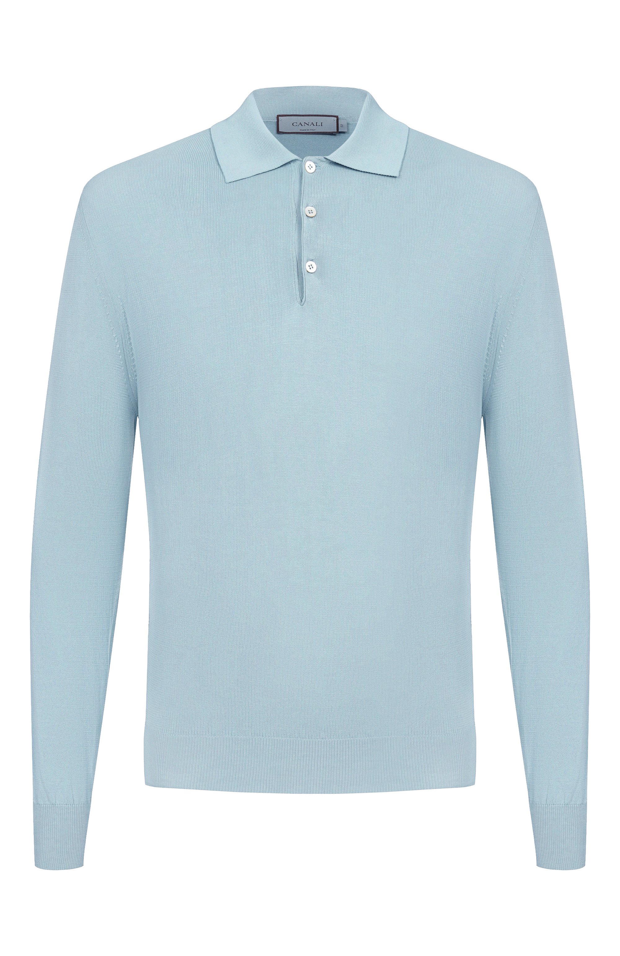 Хлопковое поло CANALI, арт. C0017/MK02459, фото 1