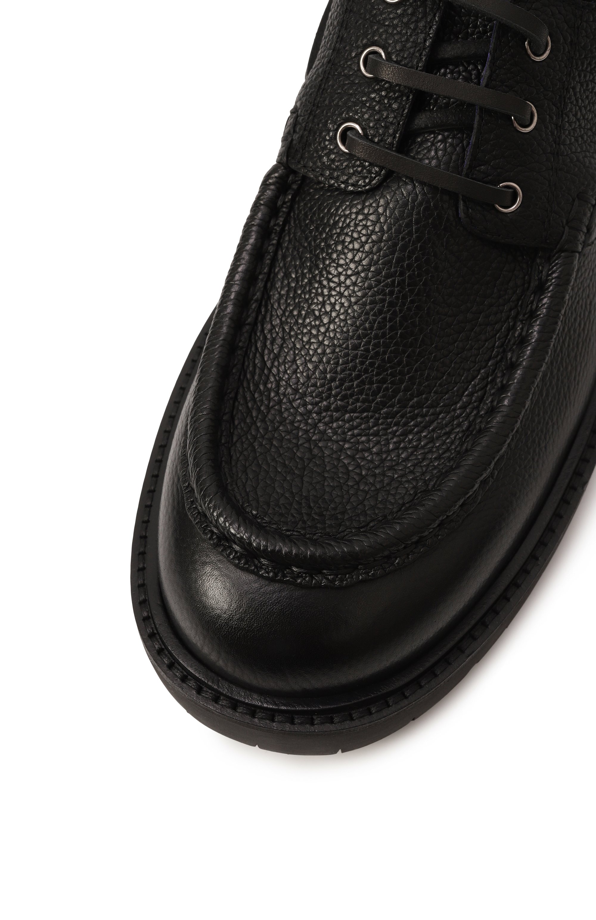 Кожаные топсайдеры raft BURBERRY, арт. 8101539, фото 7