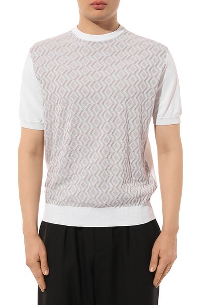 Джемпер из хлопка и шелка STEFANO RICCI, арт. K616393G10/F24231, фото 3