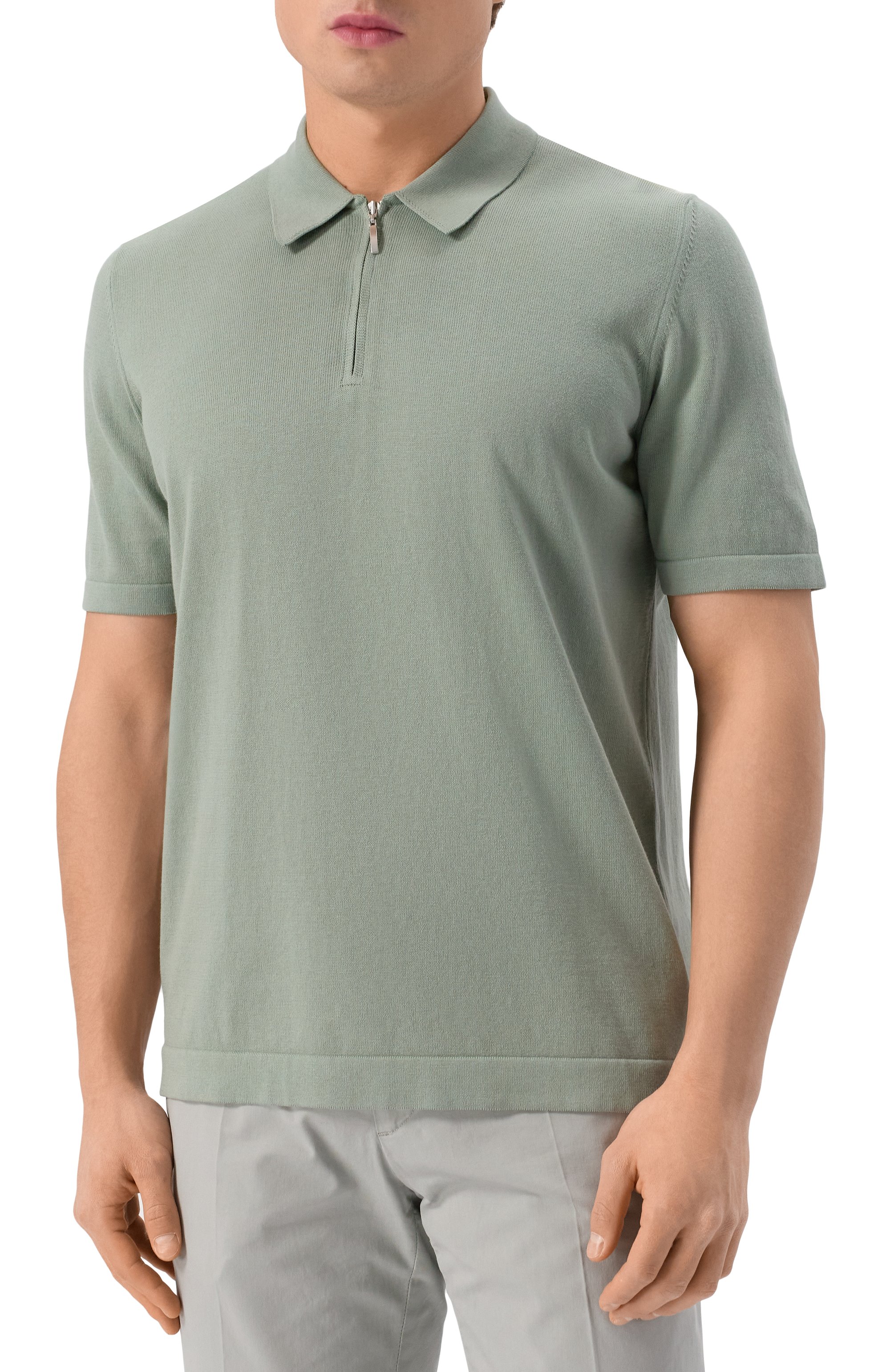 Хлопковое поло GRAN SASSO, арт. 58137/18120, фото 3